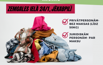 NODOD TEKSTILA ATKRITUMUS &Scaron;ĶIROTO ATKRITUMU LAUKUMĀ, ZEMGALES IELĀ 24/1