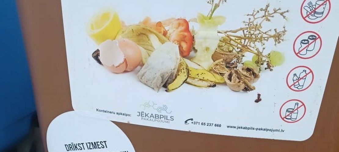 Kā mums veicas ar bioloģiski noārdāmo atkritumu šķirošanu?
